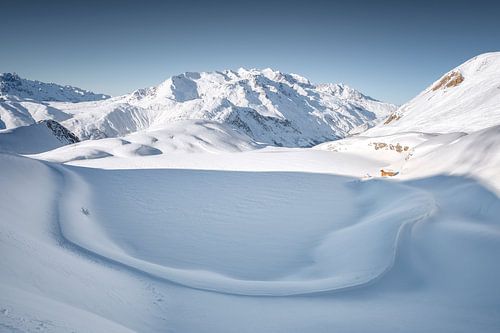 Schatten in Les Deux Alpes von Koen Pijpers