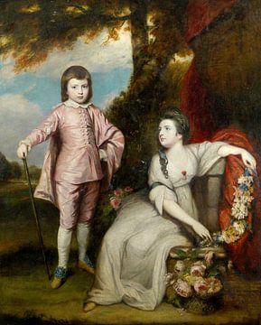 Burggraaf Malden en Lady Elizabeth Capel, Joshua Reynolds