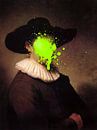 Rembrandt Herman Doomer mit grünem Farbfleck von Maarten Knops Miniaturansicht