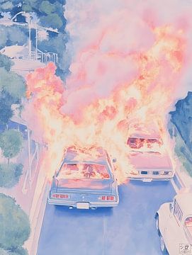 Car Crash van Gypsy Galleria
