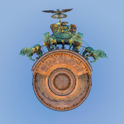 Une création Photoshop du Brandenburger Tor