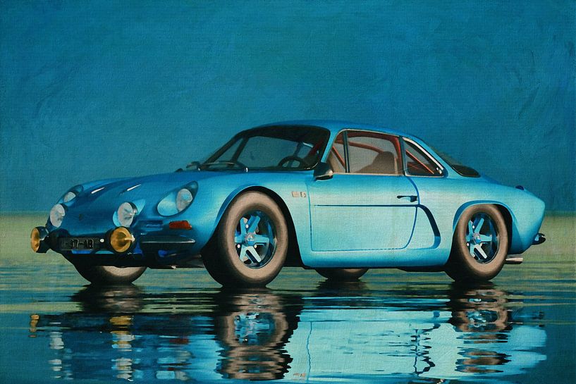 Alpine Renault 1600 S uit 1973 - een klassieke auto van Jan Keteleer