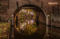 Autumnal vista at Utrecht's Paulus Bridge