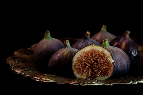 Stilleven van vijgen
