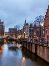 HDR foto van de Grimburgwal in Amsterdam van Wijbe Visser thumbnail