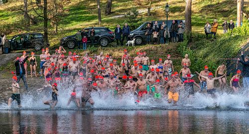 Unox Nieuwjaarsduik 2018 in Brunssum