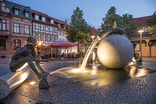 Fontein op de Nicolaiplatz