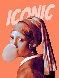 La fille à la boucle d'oreille en perle sur FRESH Fine Art