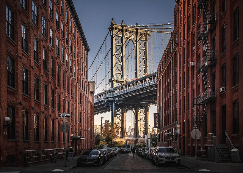 Manhattan-Brücke, New York von Joris Vanbillemont