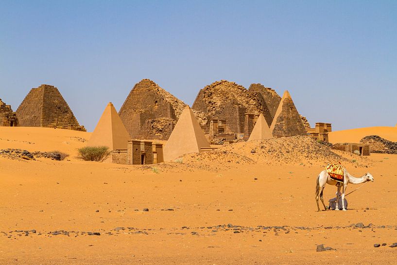 Die Pyramiden von Meroe von Roland Brack