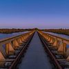 Vue d'un pont ferroviaire sur Bob Janssen