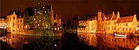 Brugge by night van Paul van der Lugt thumbnail