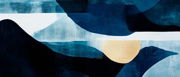 Abstract landscape by Poster Art Shop