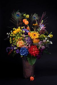 Bouquet of colorful happiness