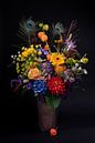 Blumenstrauß "Buntes Glück von Marjolijn van den Berg Miniaturansicht