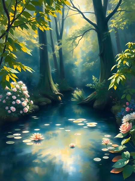 Eaux tranquilles par Artistic