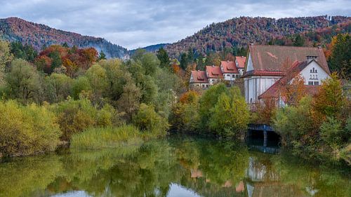 Autumn rust at Wiestalstausee - Heiligenstein by Teun Ruijters
