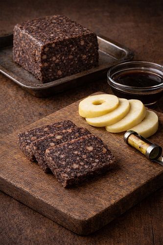 Balkenbrij met Appel en Stroop