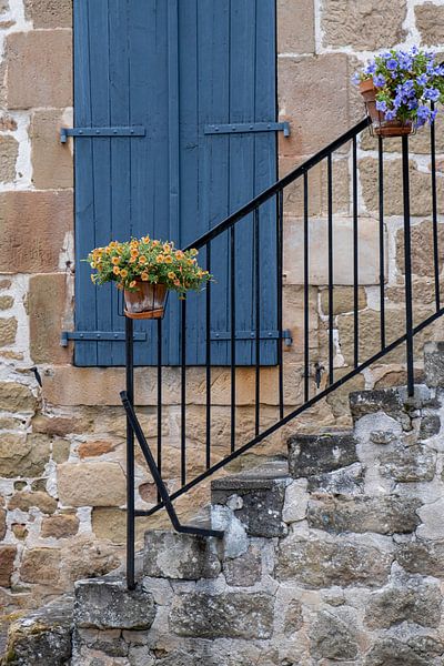 The colourful staircase by Karin van Bylevelt