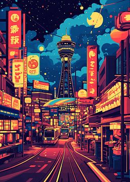 Osaka Japan van Lae