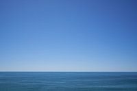 De majesteit van de kalme Atlantische Oceaan