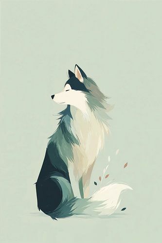 Husky in Salie Groen no.1