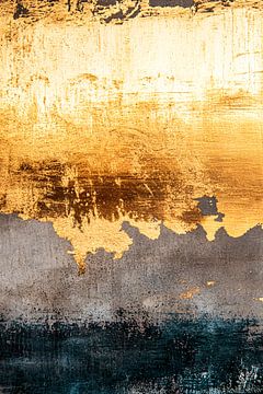 Abstract goud en donkere accenten van Art & Soul Creations