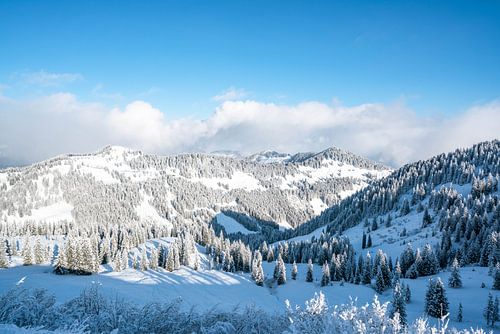 Wintersfeer op de Riedberger Horn