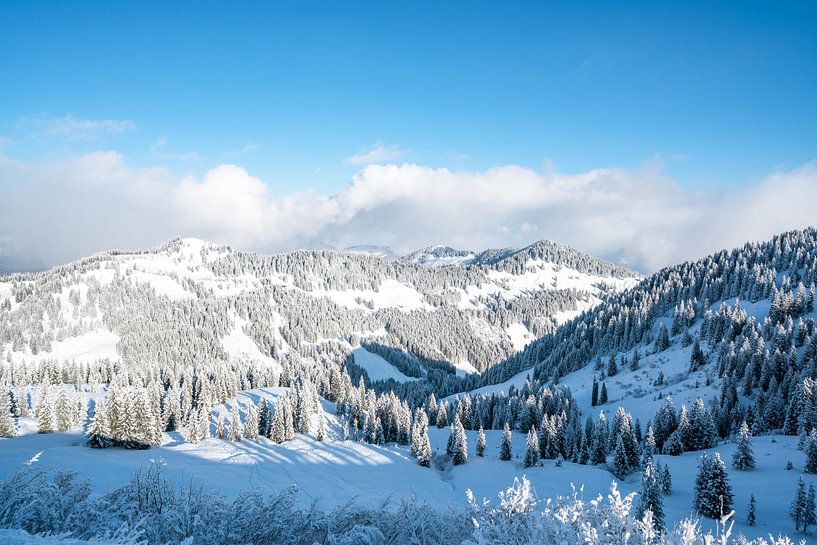 Winter atmosphere at the Riedberger Horn by Leo Schindzielorz
