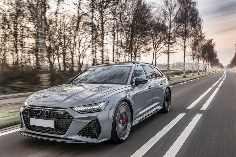 Nardo grey Audi RS6 by Bas Fransen