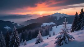 Winterzauber am Horizont von Jean Pierre