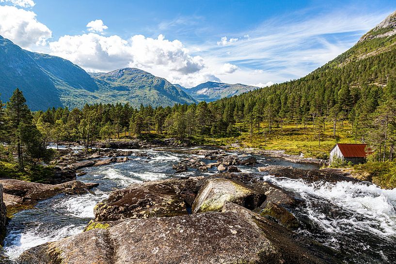 reizende rivier van Thomas Heitz