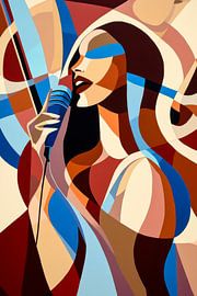 The sonorous colours of music by Poster Art Shop