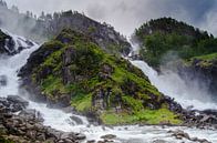 Låtefossen - Noorwegen van Ricardo Bouman thumbnail