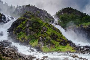 Låtefossen - Norvège