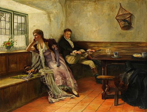 De onderbroken huwelijksreis, Walter Firle