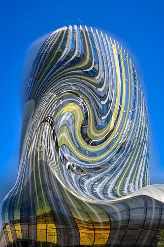 Die abstrakte Architektur der Cité du Vin in Bordeaux von Bas Potman