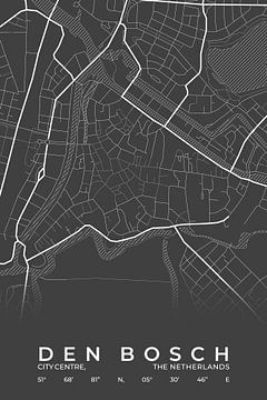 City map Den Bosch