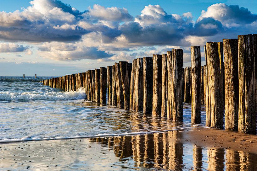 Strand Domburg von Monique Bonnema