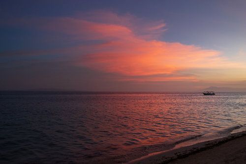 Tropical twilight on Anda Beach, Bohol