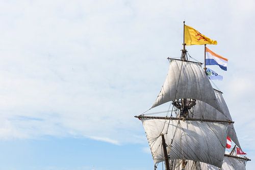 Großes Schiff Halve Maen während der SAIL AMSTERDAM 2015