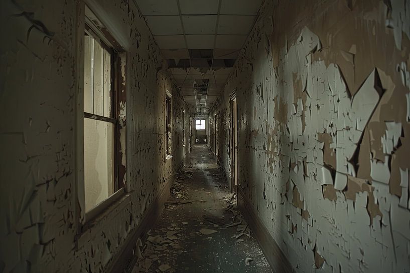 Lost Places: Flur von Poster Art Shop