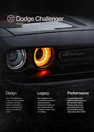 Dodge Challenger Magazin Titelseite von Ali Firdaus