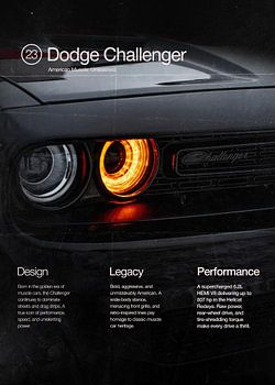 Dodge Challenger tijdschrift cover