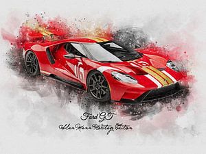 Ford Gt Alan Mann Heritage Edition by Pictura Designs