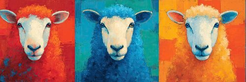 Colourful Sheep