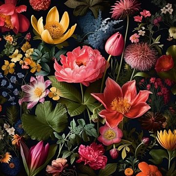 Flower diversity by Bianca ter Riet