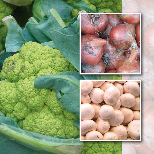 Mélange alimentaire chou-fleur par Irene Polak