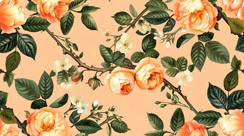 Perzikkleurige Rozendroom