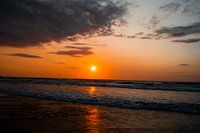 Sonnenuntergang an der Nordsee